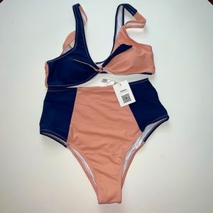 Two piece swim suit from Cupshe